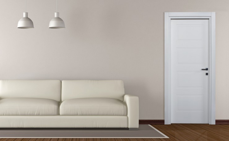 Porta interna Morandi - Colore: Laccato Bianco